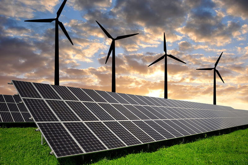 Wind-Solar Solar Panels and Wind Turbines
