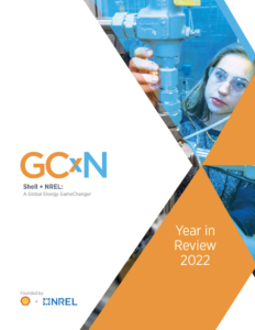 GCxN YiR Cover Image of a woman in a lab